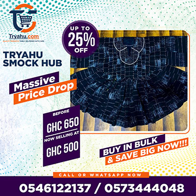 Buy Smocks Online | Ghanaian Handmade Fugu & Batakari  Tryahu